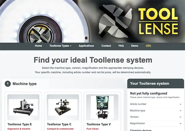 Toollense Finder – Find your ideal Toollense system